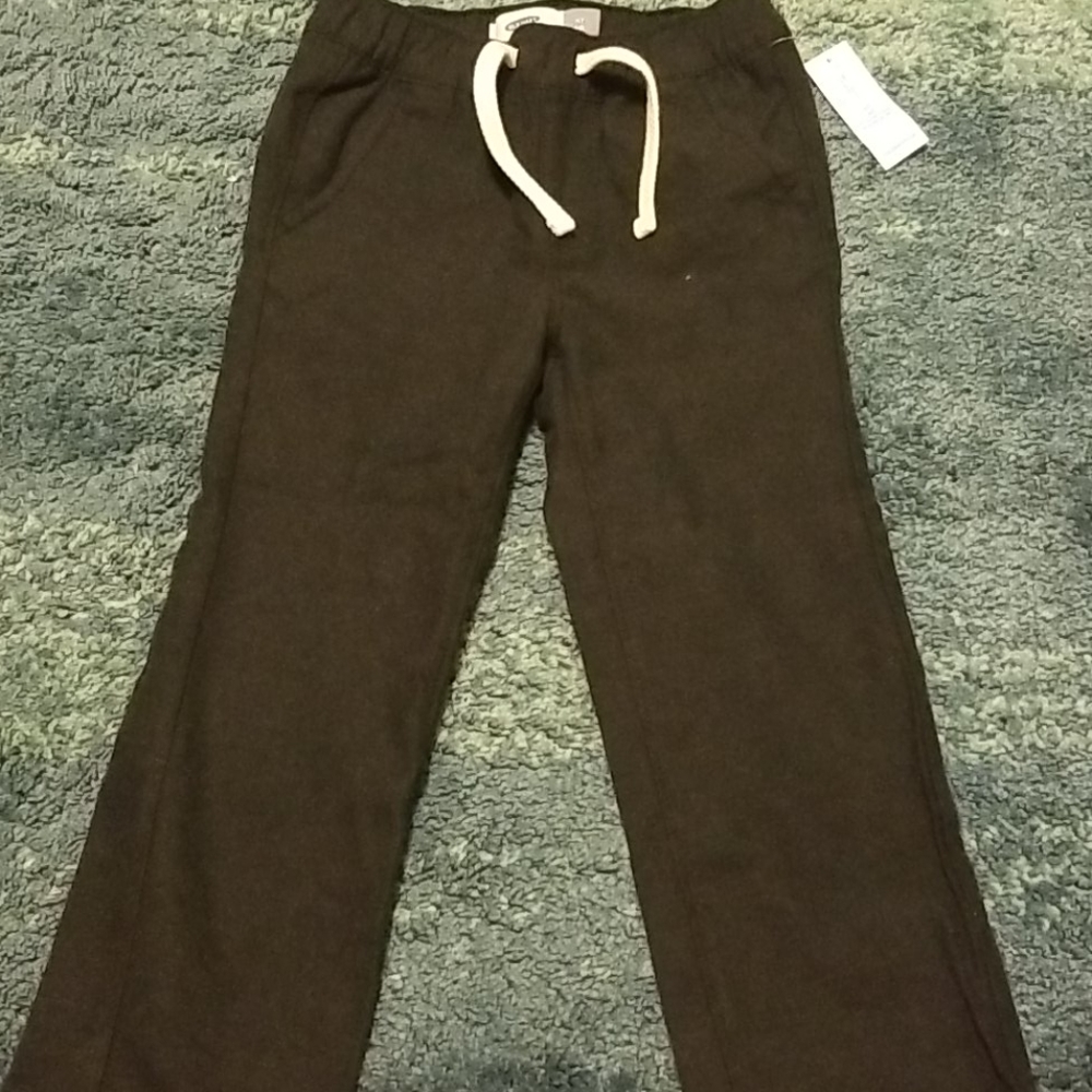 3/$20 Cotton twill jogger pants